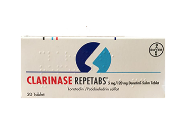 CLARINASE REPETABS 20 TABLET